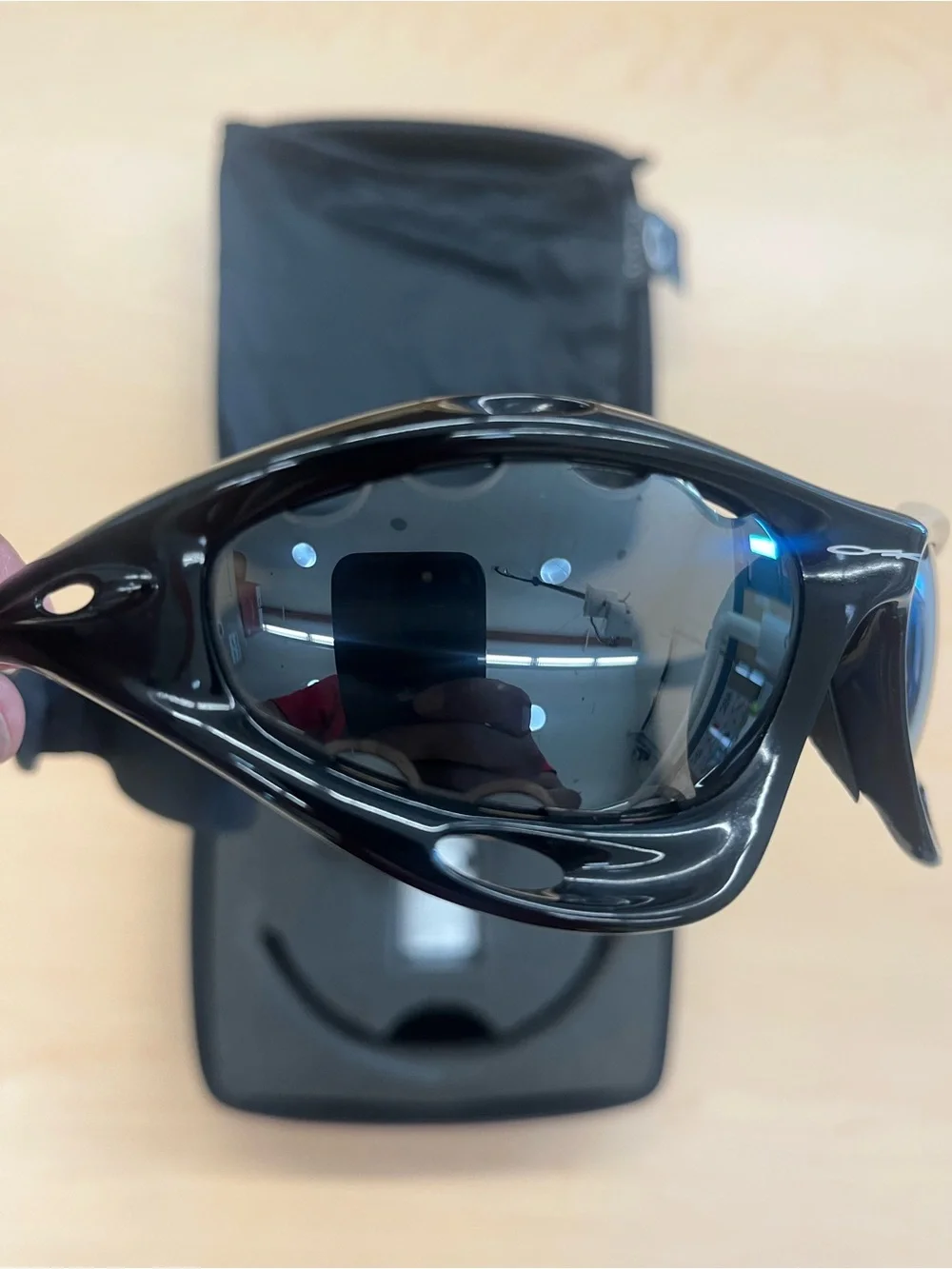 Oakley Racing Jacket Sunglasses - Picture 5 of 11